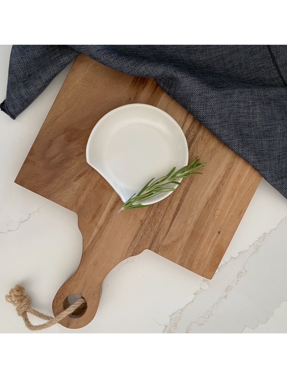 White Spoon Holder - Modern Home Dining
